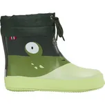 Dětské gumové holínky VIKING BY NORWAY ALV BAREFOOT PAW PRINT 28 Tmavě zelená, Zelená, Světle zelená