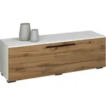 Nízka komoda Arila š: 115 cm, dub medový/bílá, medový dub, 115 cm, 39 cm, 40 cm