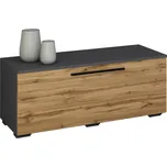 Nízka komoda Arila š: 49 cm, antracitová, antracitová, 95 cm, 39 cm, 40 cm