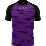GIVOVA Sportovní tričko GIVOVA Pixel FIALOVÁ
