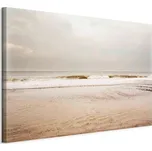 Malba NA Plátně SEA After Storm, bílá, cappuccino, 120 cm, 80 cm, 1.2 cm