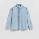 Reserved - Džínová košile regular fit - modrá - 688IR-05J - 688IR-05J-XXL