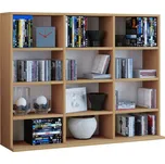 Regál Megosa Mini dekor buk, barvy buku, 102 cm, 83 cm, 18 (23) cm