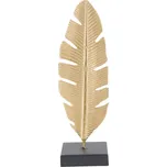 Soška Leaf Glam, barvy zlata, 10 cm, 34 cm, 10 cm