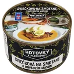 Hotovky z plechovky - Svíčková na smetaně s hovězím masem - Velikost 400g