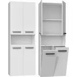 Topeshop NEL 2K DK BIEL koupelnový doplněk Bílá