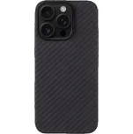 Tactical Aramid kryt se vzorem karbonových vláken a MagSafe pro iPhone 16 Pro Max - tmavě šedý