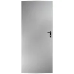 Plechové dveře 80, levé, pozinkované 220502332