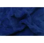 Prostěradlo mikroflanel tmavě modrá 180x200x20 cm