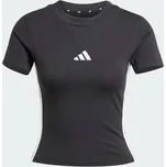 ADIDAS Tričko Essentials 3-Stripes Slim Baby L BÍLÁ|ČERNÁ