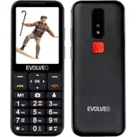 EVOLVEO EasyPhone LT, 4G telefon pro seniory s nabíjecím stojánkem, černý