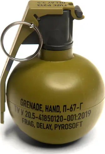 P-67-G NATO Airsoft ruční granát s kuličkami