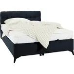 Kontinentální postel Magic, 140x200cm,černá, černá, 140 cm, 200 cm