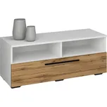 Nízka komoda Arila š: 95 cm, bílá/dub medový, bílá, medový dub, 95 cm, 39 cm, 40 cm