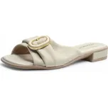 DÁMSKÉ PANTOFLE PICCADILLY 590070-003 BÍLÁ Barva: BÍLÁ, Velikost: 41