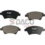 Sada brzdových destiček, kotoučová brzda DACO Germany 323951