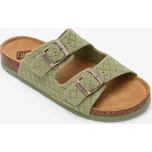 ROXY Dámské sandály se dvěma pásky Manou 40 KAŠTANOVÁ|ZELENÁ
