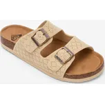 ROXY Dámské sandály se dvěma pásky Manou 39 BÉŽOVÁ|KAŠTANOVÁ