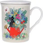 Hrnek 370 ml s pokličkou a sítkem TIS34H05 BUG ART KIUB