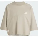 ADIDAS Tričko Mercedes - AMG Petronas Formula One Team Premium Sweat M BÉŽOVÁ