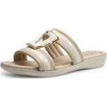 DÁMSKÉ PANTOFLE PICCADILLY 500407-010 BÉŽOVÁ Barva: BÉŽOVÁ, Velikost: 40