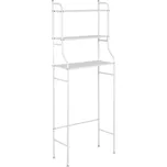 Verk 27351 Úložný regál se 3 policemi nad WC, bílý