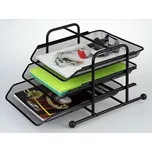 Drátěné zásuvky 26,3 x 23 x 34 cm černé