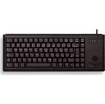 Klávesnice Cherry G84-4400LUBEU-2, KEY, USB, černá, trackball, EN G84-4400LUBEU-2