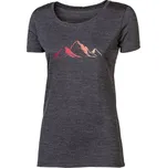 triko krátké dámské Progress VINKA MOUNTAINS merino šedý melír Varianta: S