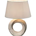 Globo 21641T | JEREMY stolní lampička | 1x E27 | šedá | Š: 31 cm |