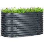 Blumfeldt High Grow, vyvýšený záhon, 160 x 80 x 80 cm, vlnitý plech, snadná montáž 137088151