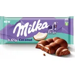 Milka mléčná čokoláda Bubbly s kokosem (97 g)