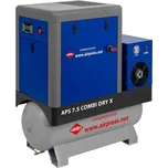 Šroubový kompresorAPS 7,5/200 IVR Combi Dry X 10 bar 7,5hp 690 l/min 200l