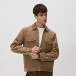 Reserved - Manšestrová bunda s límcem - béžová - 414HZ-80X - 414HZ-80X-L