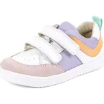 Dívčí barefoot textilní tenisky LOOP WHITE/LILA Froddo G3130282-8 - 34