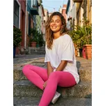 Sinsay - Sportovní legíny s proužky Gym Hard - sytě růžová - 719HA-42X - 719HA-42X-M