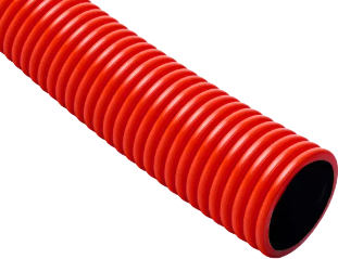 KOPOFLEX 200 2-plášť.chranicka kab. rudá MAT.(Duoflex) HDPE+HDPE bal.25m 200/176mm