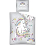 Povlečení Jednorožec magic svítící 140x200 cm