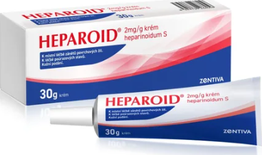 Heparoid 2 mg/g—krém 30 g