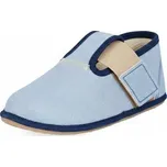 Barefoot chlapecké přezůvky Pegres, BF01 textil, modrá - 22