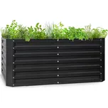 Blumfeldt Blum High Grow Straight, vyvýšený záhon, 120 x 60 x 60 cm, 432 l, ocel 219146732