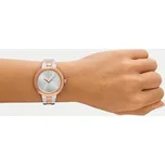 Hodinky Armani Exchange Jackie AX5172 Stříbrná OS