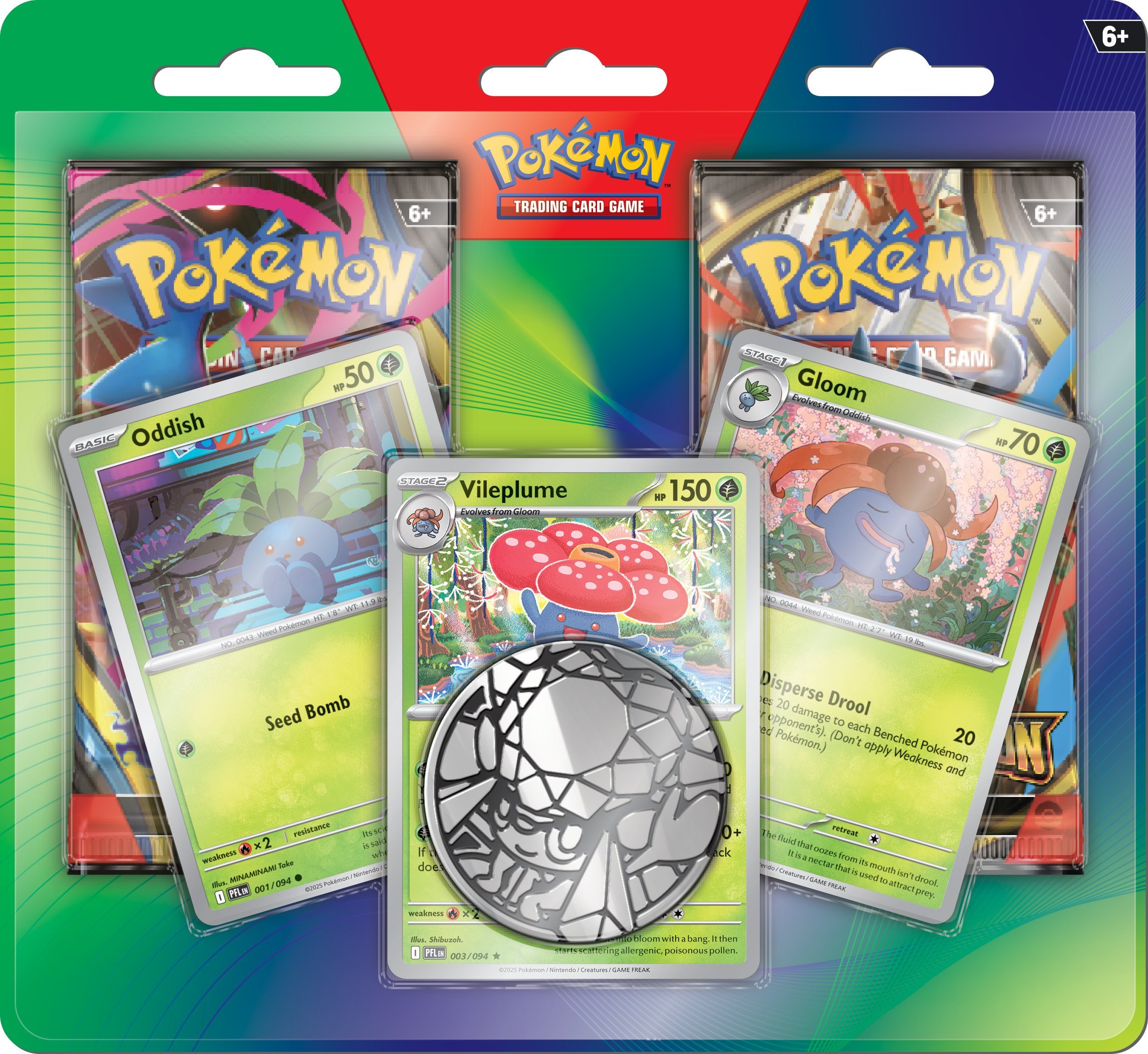 Pokémon Company Pokémon TCG: Enhanced 2-Pack Blister