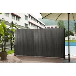 MultiGarden Oboustranná bambusová stínící rohož 150x300 cm na balkon, terasu, plot, šedá