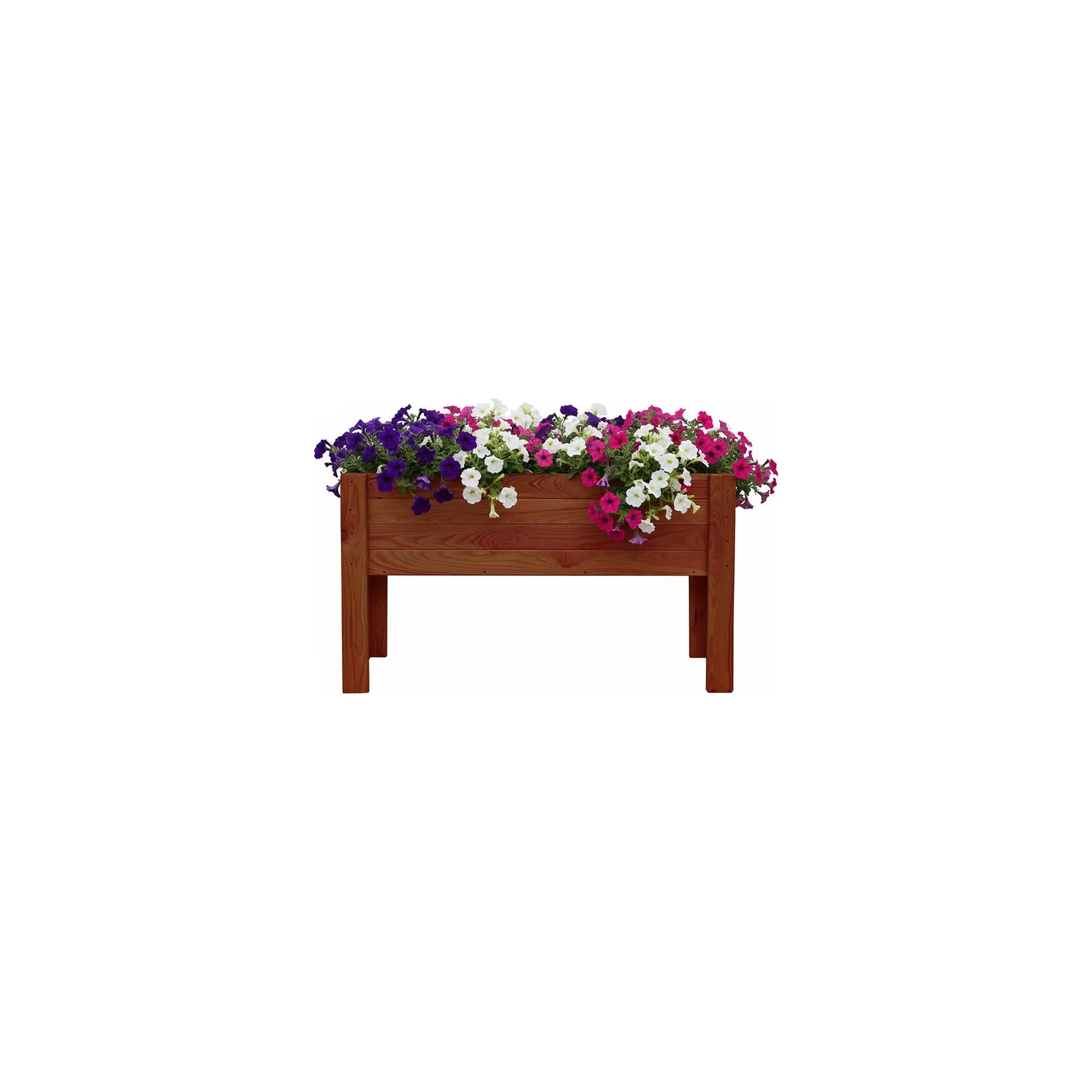 Fotografie 2 - Truhlík Atmowood AW066 90 x 33 x 60 cm teak