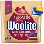 Woolite Keratin Therapy 33 ks pracích kapslí s keratinem pro barevné prádlo