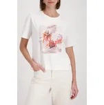 Tričko Monari 410095 bílé s potiskem Velikost: 38