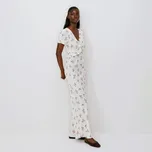 Reserved - Vzorované šaty z viskózy - vícebarevná - 877KI-MLC - 877KI-MLC-XS