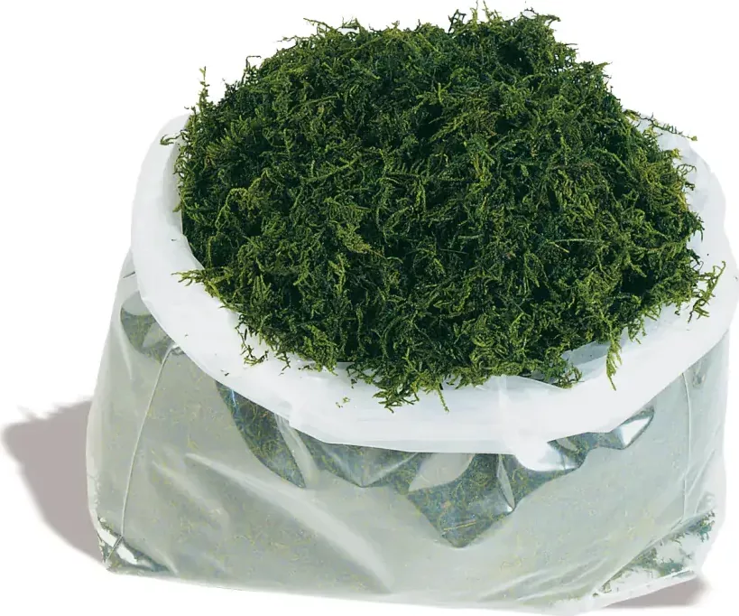 Mech 1 kg. zelená stabilizovaný