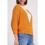 Svetr Monari 410267 pomerančový cardigan Velikost: 38